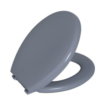 Assento Sanitário Astra Almofadado Convencional Cinza Real - TPK/AS