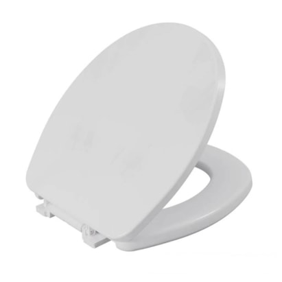 Assento Sanitário Convencional Almofadado Astra Gelo - TAS/K