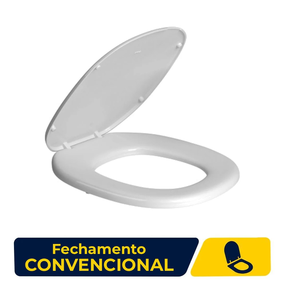 Assento Sanitário Deca Aspen/Fast Branco - AP.75.17