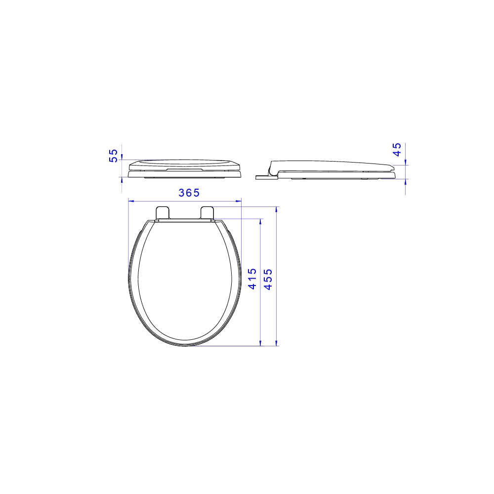 Assento Sanitário Deca Izy/Conforto/Ravena Soft Close Branco - AP.165.17