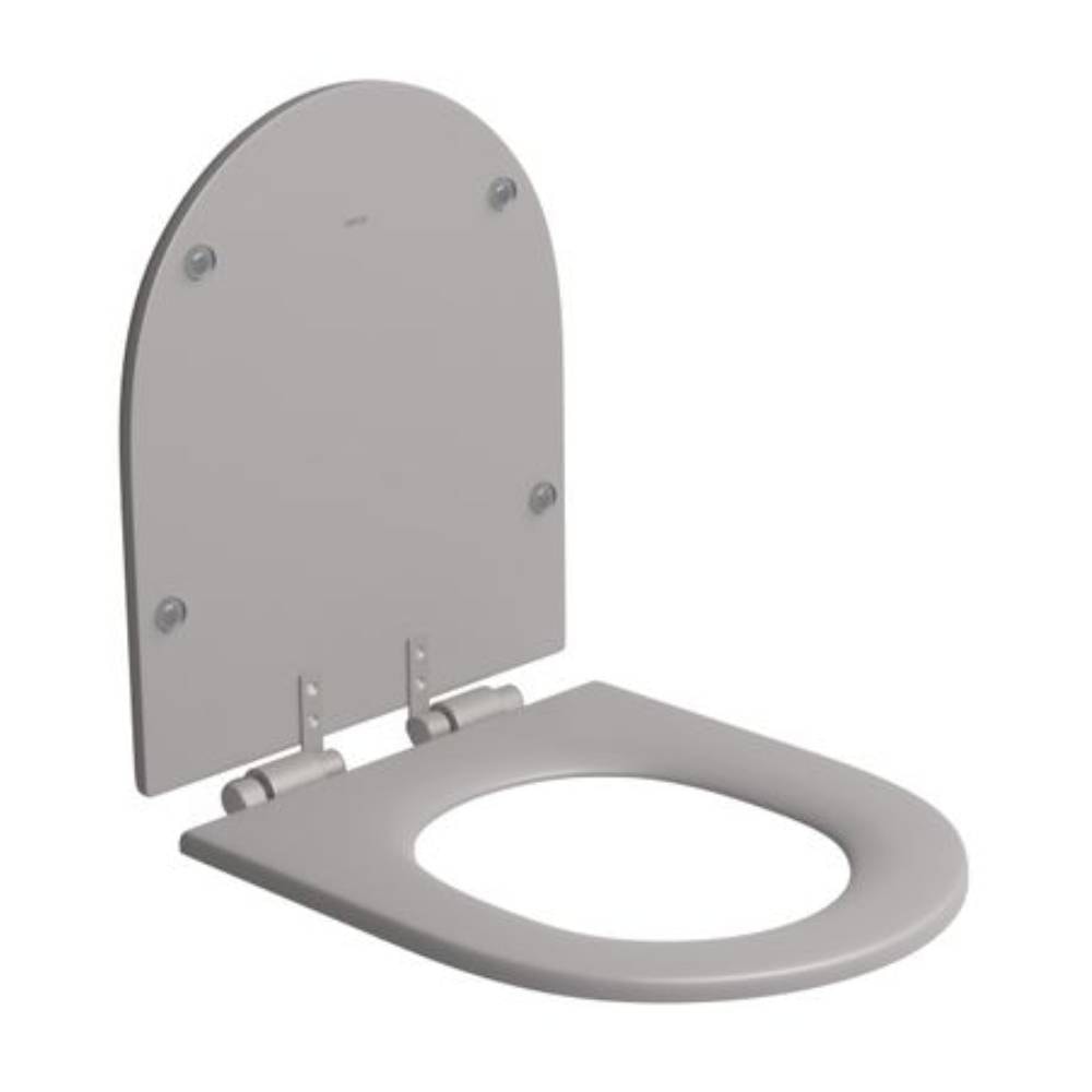 Assento Sanitário Deca Link/Duna/Nuova/Carrara Slow Close Cinza - AP.237.CZ.85