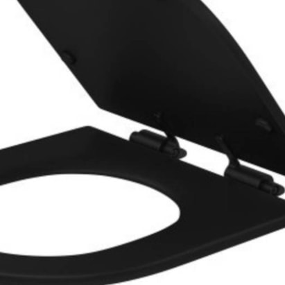 Assento Sanitário Deca Link/Duna/Nuova/Carrara Slow Close Ébano Fosco - AP.237.94