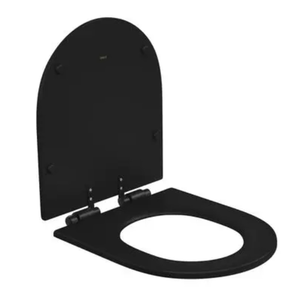 Assento Sanitário Deca Link/Duna /Nuova/Carrara Slow Close Ébano Fosco - AP.237.BL.94