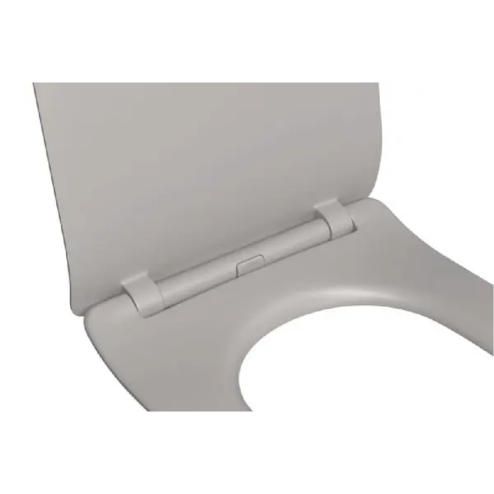 Assento Sanitário Deca Lk/Nuova/Carrara/Level Slow Close Soft Antracite - AP.2362.85
