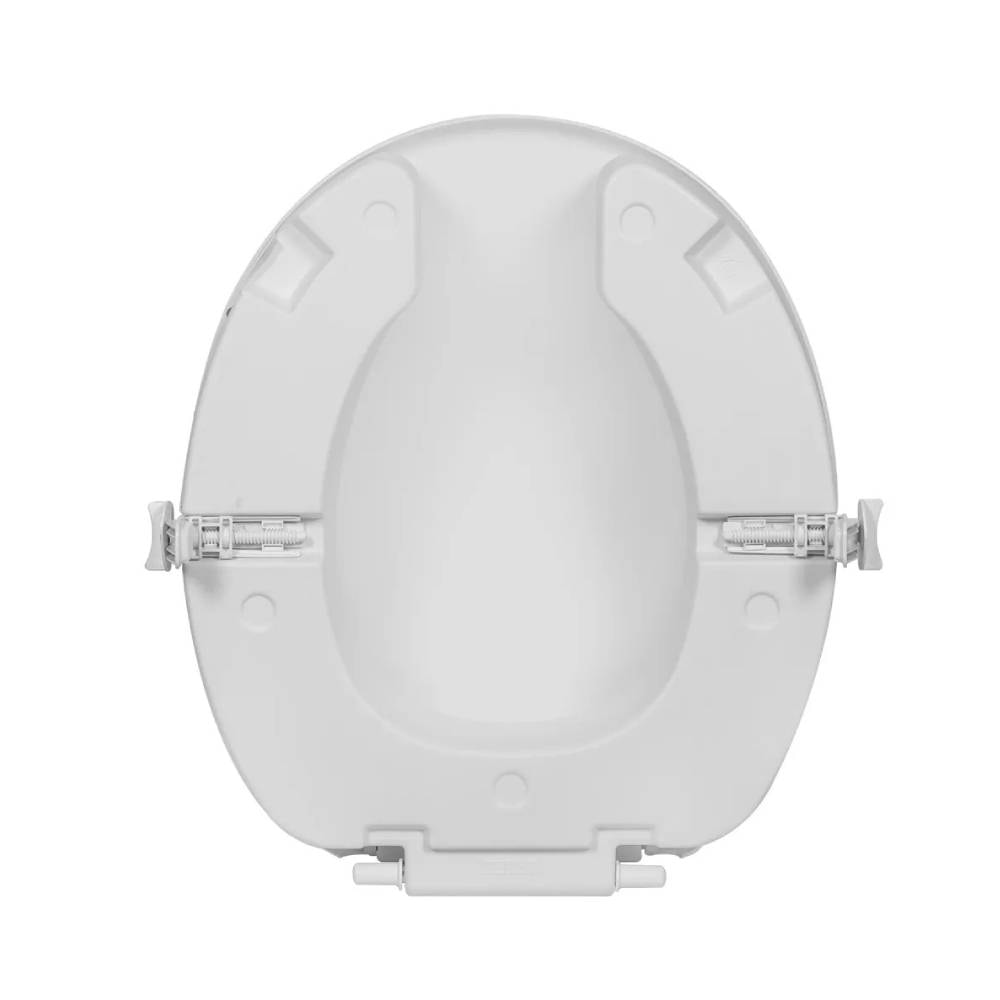 Assento Sanitário Elevado Astra com Tampo e Trava 13cm Branco - TAE13T/TBR1