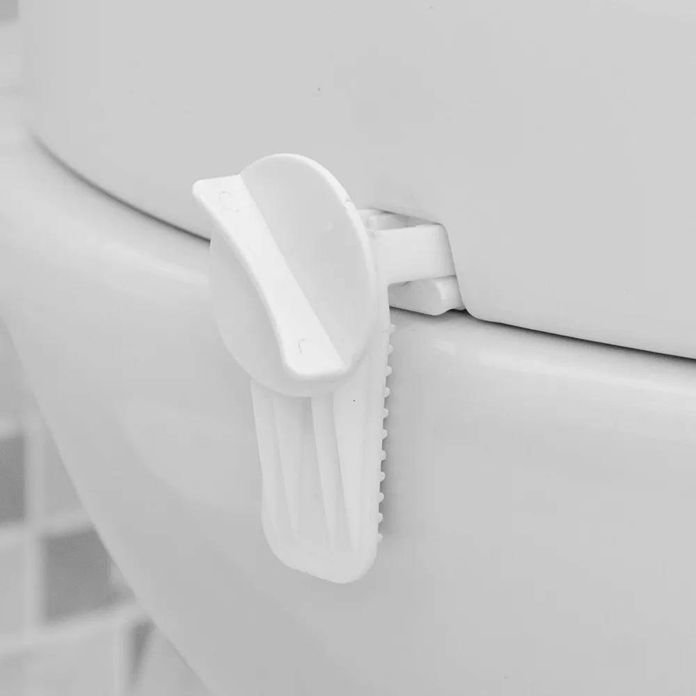 Assento Sanitário Elevado Astra com Tampo e Trava 13cm Branco - TAE13T/TBR1