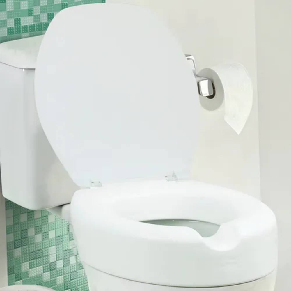 Assento Sanitário Elevado Mebuki Slim 13,5cm Branco - 10400365