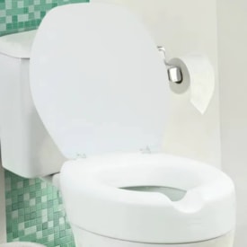 Assento Sanitário Elevado Mebuki Slim 13,5cm Branco - 10400365