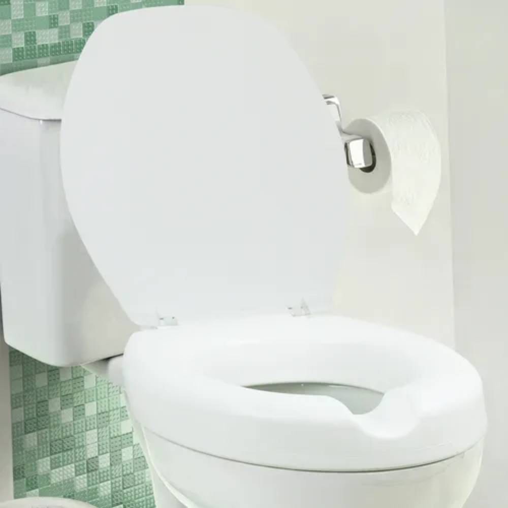 Assento Sanitário Elevado Mebuki Slim 7,5cm Branco - 10400366