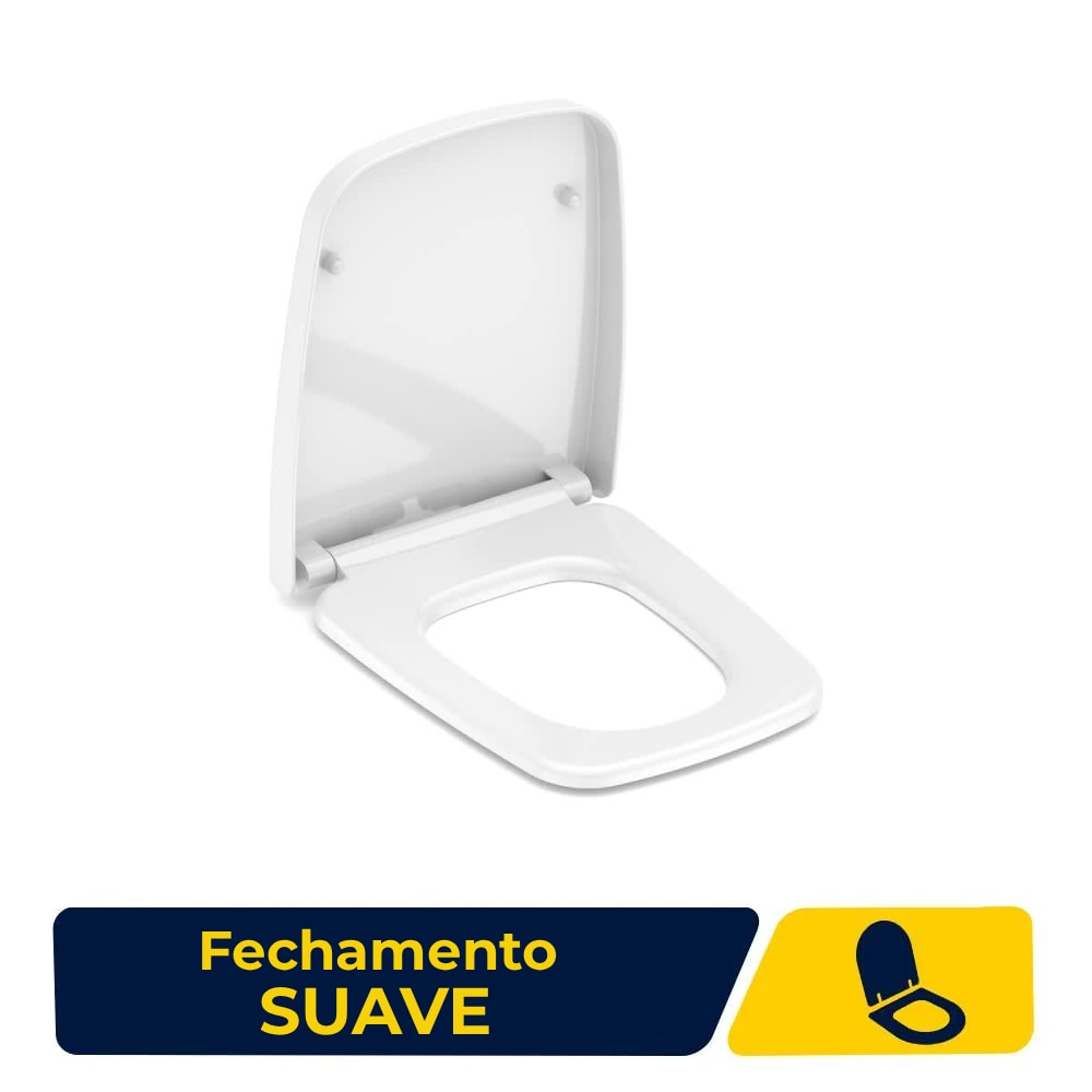 Assento Sanitário Incepa Boss Soft Close Branco - 9899880010100