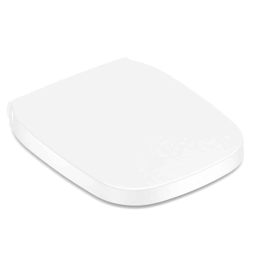 Assento Sanitário Roca Classic/Square Soft Close Polipropileno Branco - A8019B2005