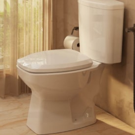 Assento Sanitário Roca Thema Plus Soft Close Polipropileno Branco - 9259880010100