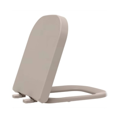 Assento Sanitário Tupan Axis Term Soft Close Barbante Fosco - AXTF26SC