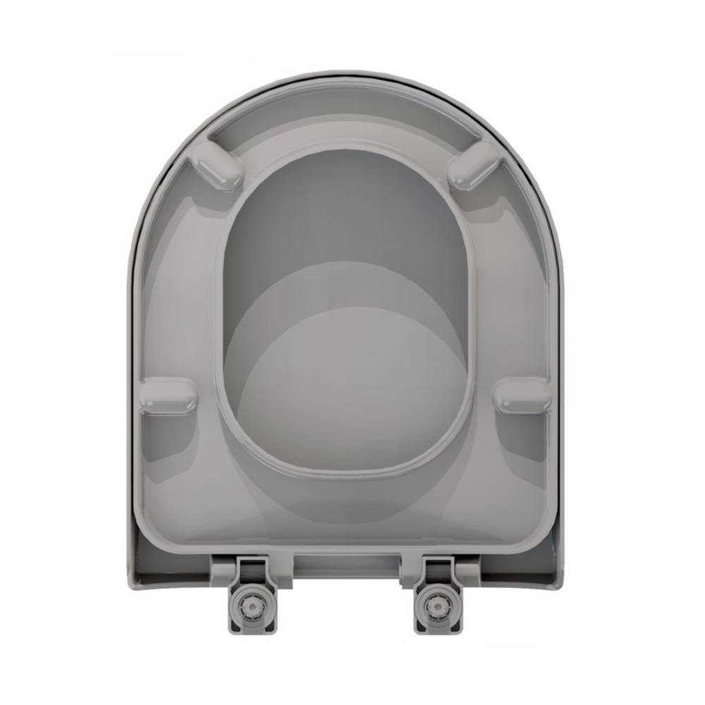 Assento Sanitário Tupan Car/Duna/Link/Vesu Term Soft Close Antracite Fosco - ADCN85SC