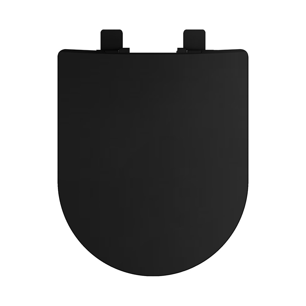 Assento Sanitário Tupan Carrara Soft Close Termofixo Preto Fosco - ADCN94SC