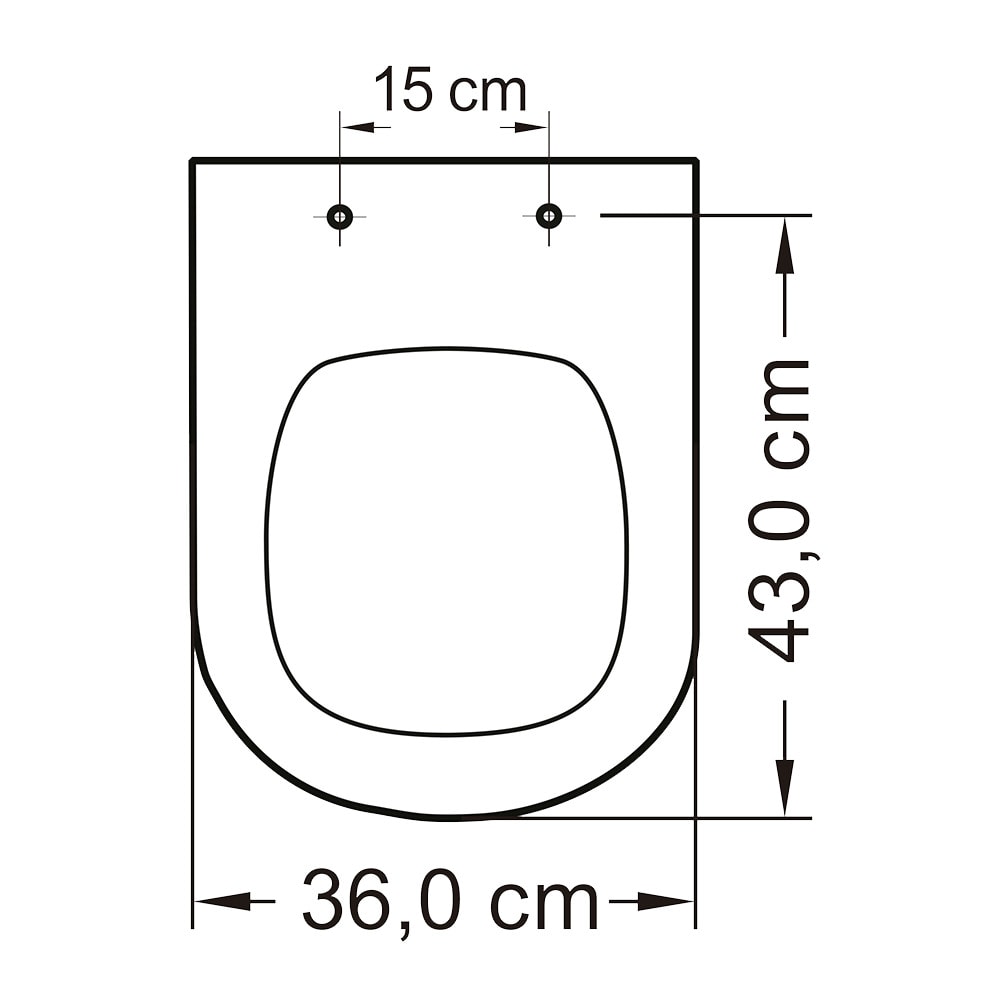 Assento Sanitário Tupan Etna Polipropileno Branco - ASTE00C