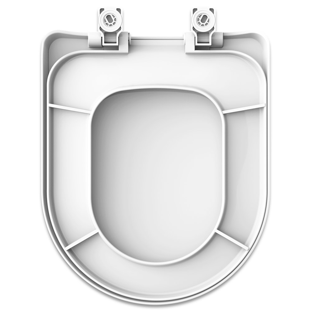 Assento Sanitário Tupan Luna Speciale Polipropileno Branco - ASTLS00CV
