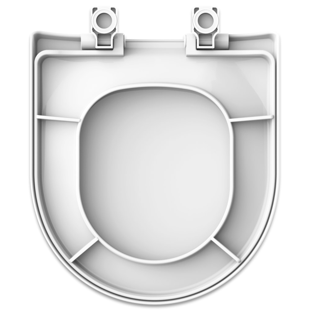 Assento Sanitário Tupan Nexo/Riviera Soft Close Polipropileno Branco - RIVPPE01SC