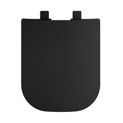 Assento Sanitário Tupan Piano Soft Close Termofixo Preto Fosco - PITF94SC