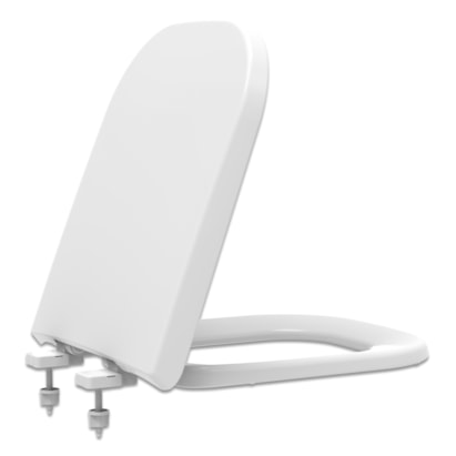 Assento Sanitário Tupan Quadra Soft Close Polipropileno Gelo - QUADEPP17SC