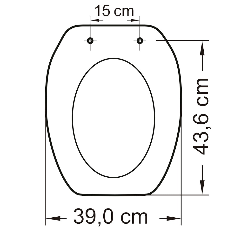Assento Sanitário Tupan Thema Soft Close Polipropileno Biscuit - THPPE57S