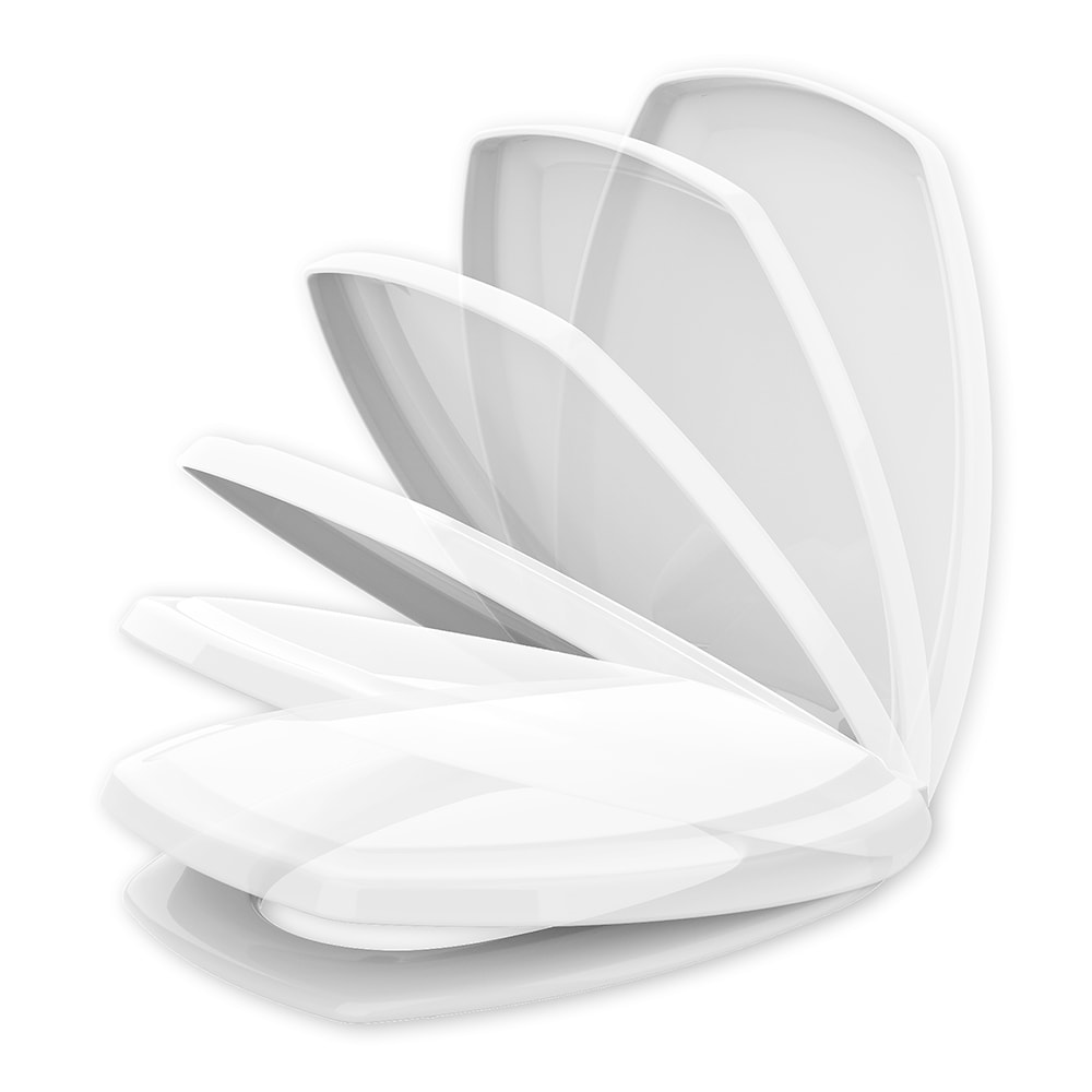 Assento Sanitário Tupan Thema Soft Close Polipropileno Branco - THPPE00S