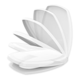 Assento Sanitário Tupan Thema Soft Close Polipropileno Branco - THPPE00S