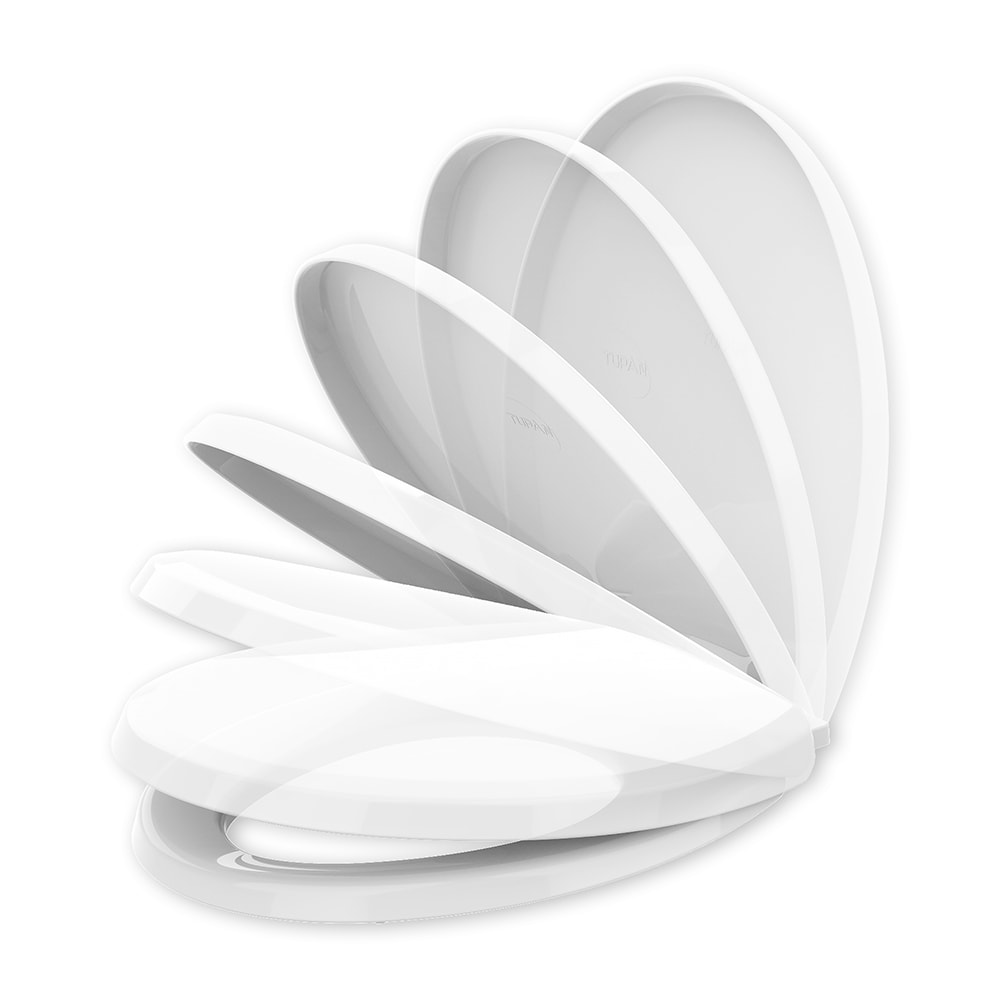 Assento Sanitário Tupan Universal Evolution Soft Close Polipropileno Branco - UPPE00S