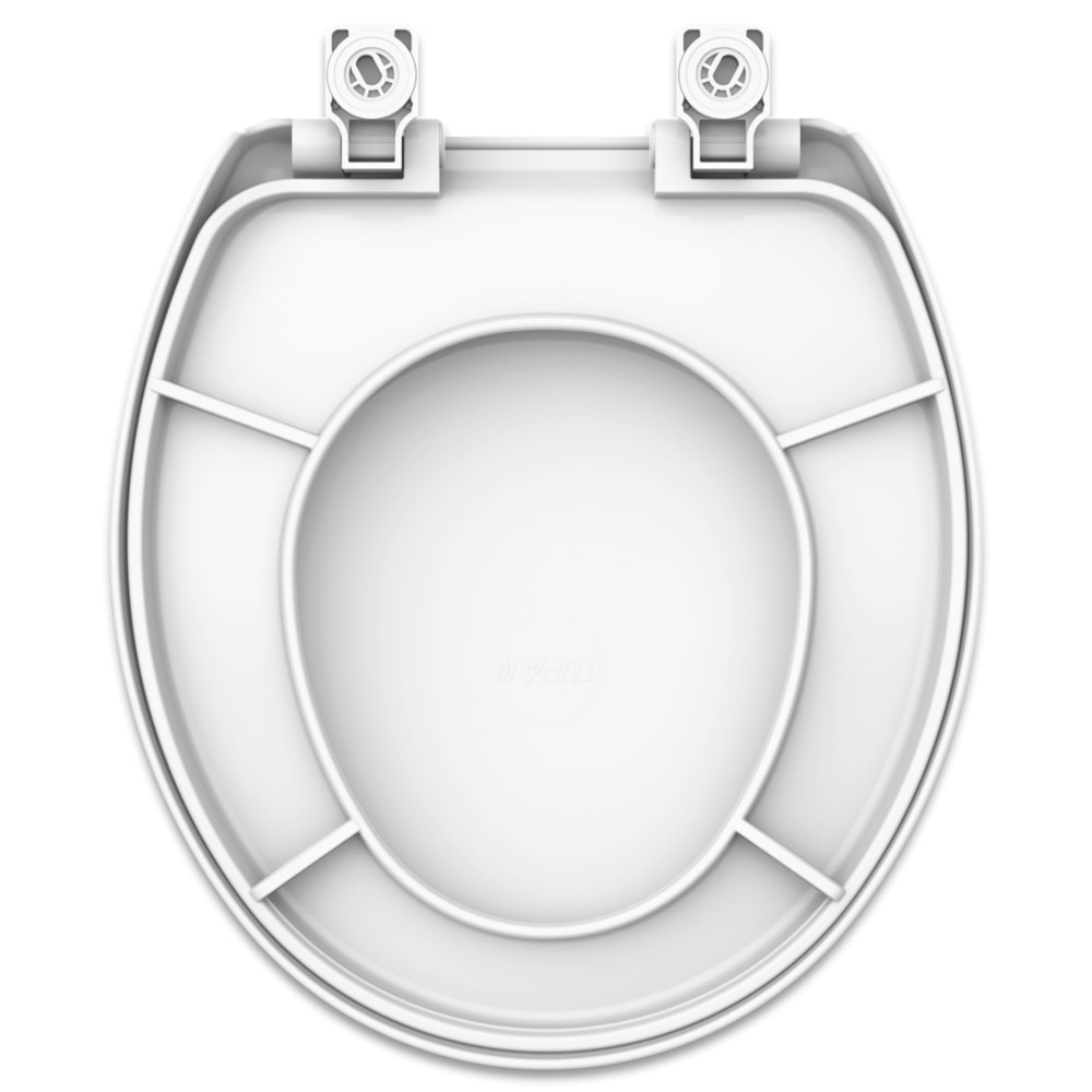 Assento Sanitário Tupan Universal Evolution Soft Close Polipropileno Branco - UPPE00S