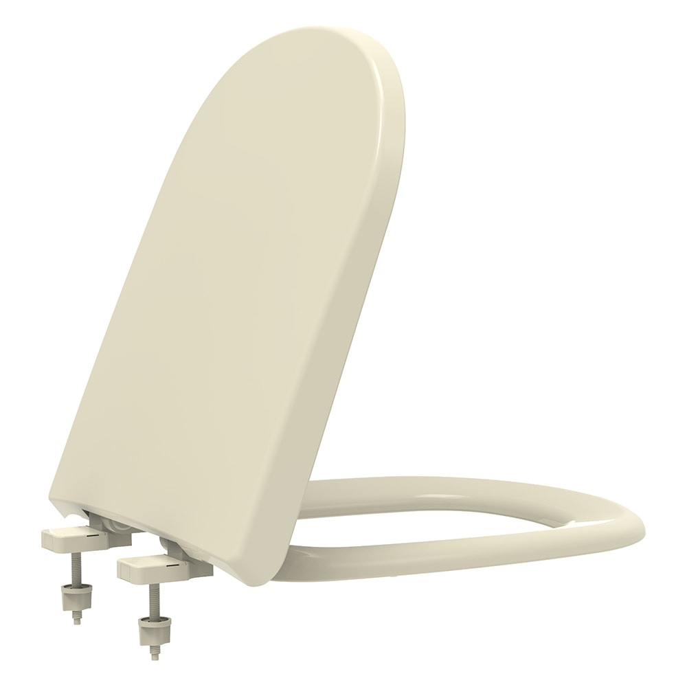 Assento Sanitário Tupan Vogue Soft Close Polipropileno Creme - VPPE37S