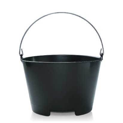 Balde de Construção 10L Arqplas Preto - BC10