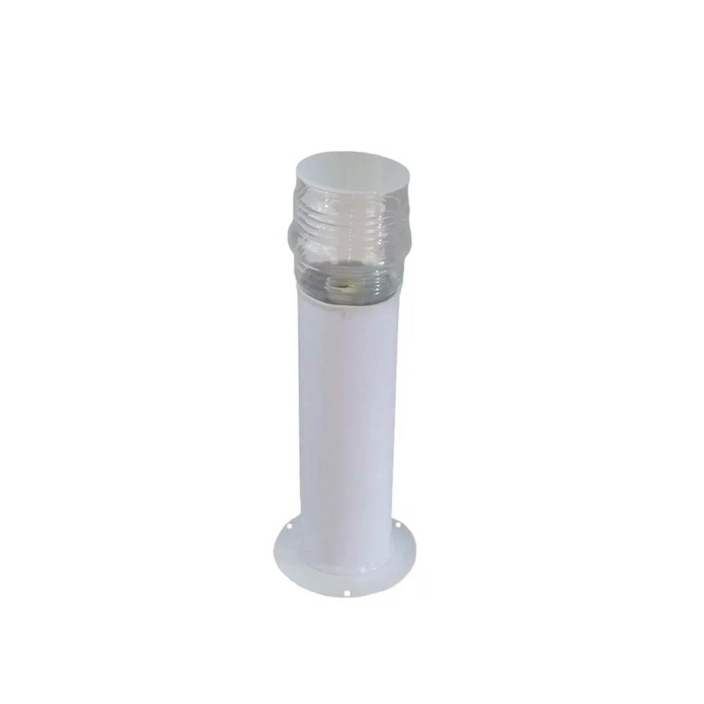 Balizador Ideal Timoneiro 50cm Alumínio Branco - P-50