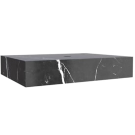 Bancada Suspensa Banheiro Cozimax Peri 60cm Preto - 102003