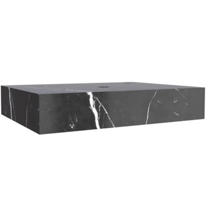 Bancada Suspensa Banheiro Cozimax Peri 60cm Preto - 102003