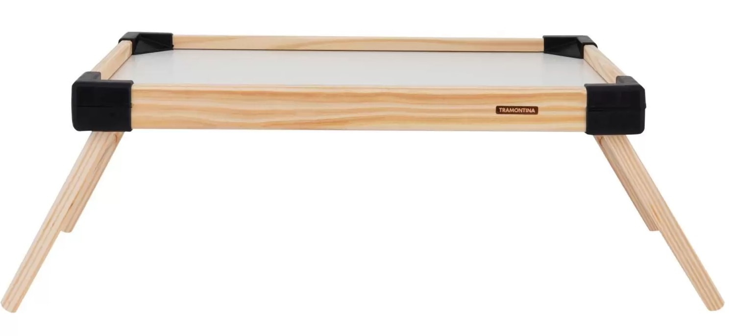Bandeja Tramontina Small Madeira Com pés Dobráveis - 91390108