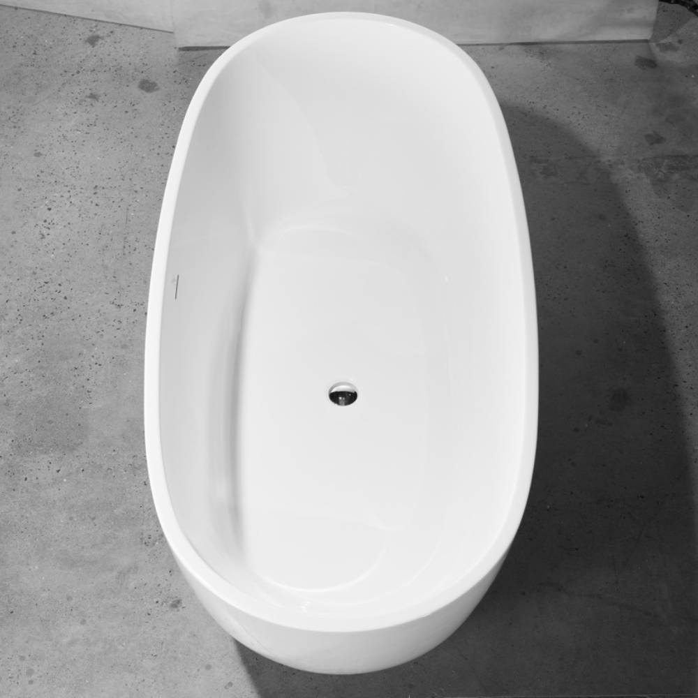 Banheira de Imersão Acrílica 170x80x59cm Dax Siene - DAX-3911-IM-WH