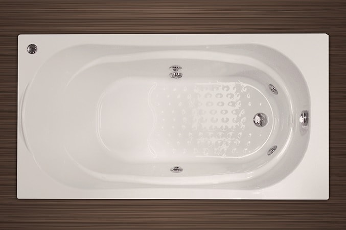 Banheira Hidromassagem 150x80cm Aquaplás Buzios Branca - 110.210.701