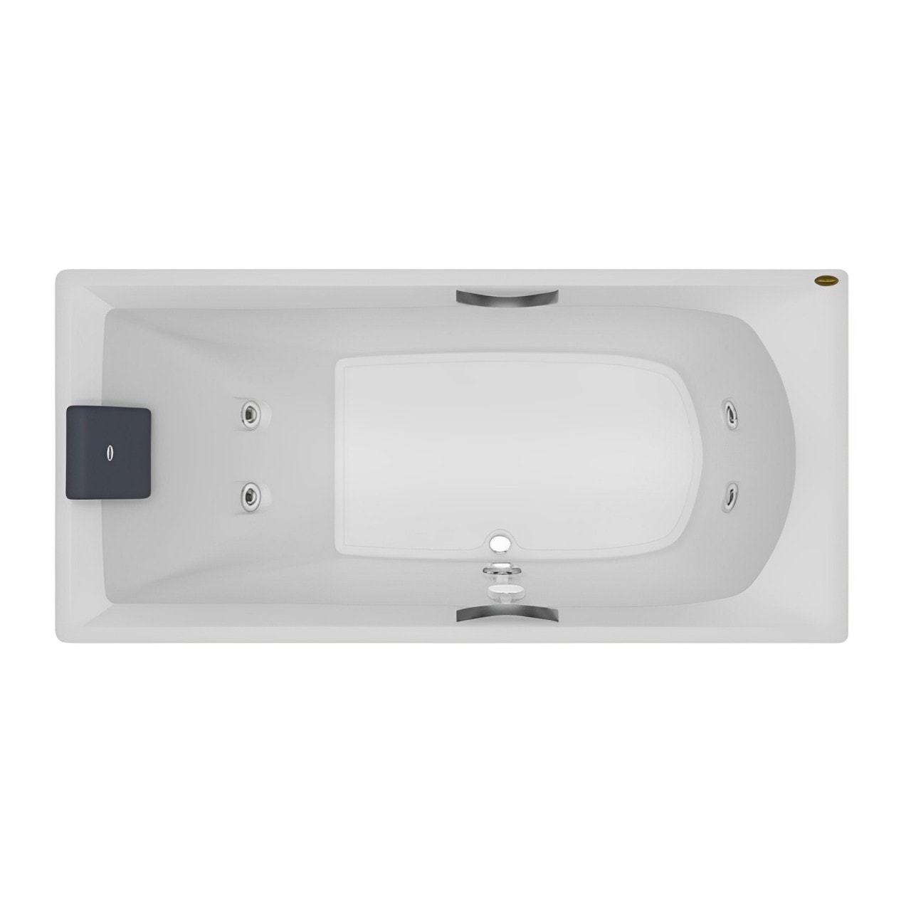 Banheira Jacuzzi Carina 170x110cm G1 P1 Branco