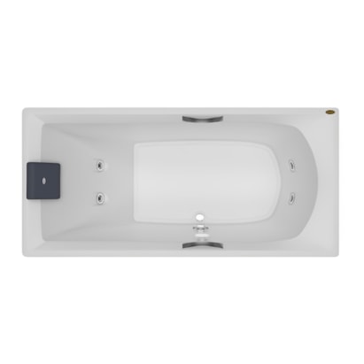 Banheira Jacuzzi Carina 170x110cm G1 P1 Branco