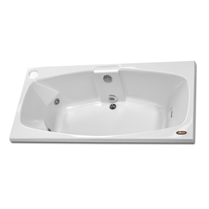 Banheira Jacuzzi Mysia 165x83cm Branco - 99849366