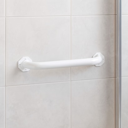 Barra de Apoio 100cm Reta Baricar Branco - 1708