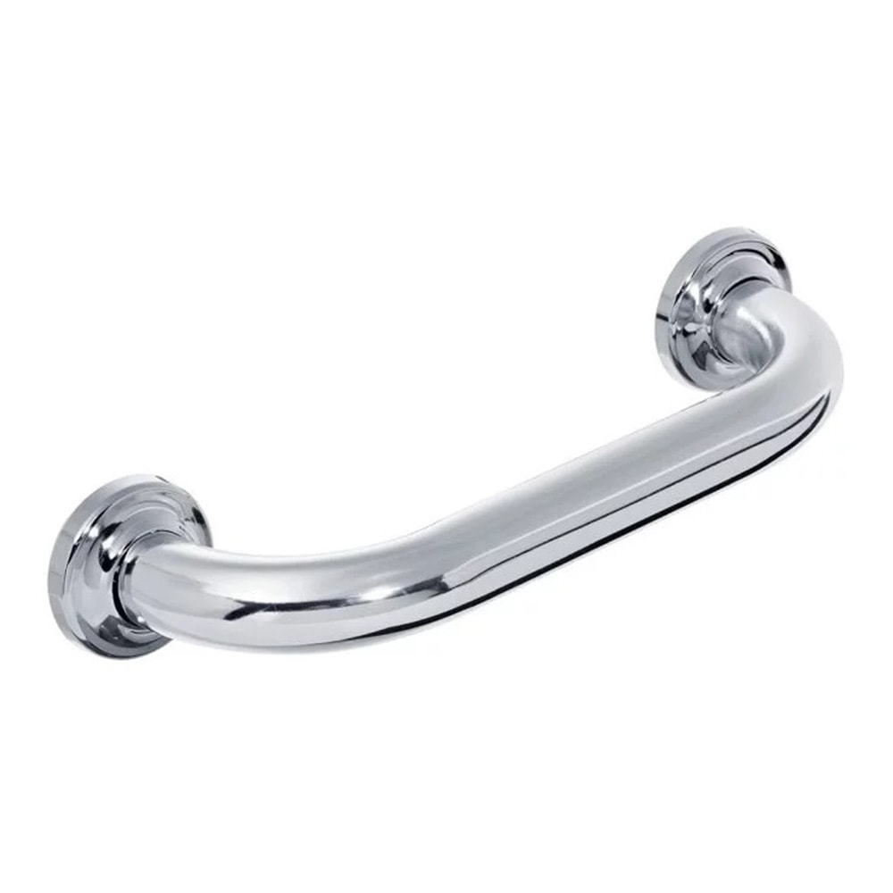 Barra de Apoio 30cm Reta Sicmol Alumínio Cromado - 4770