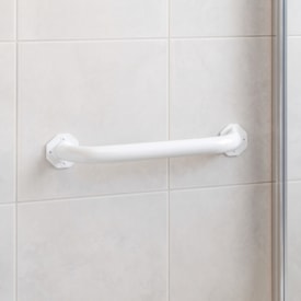 Barra de Apoio 40cm Reta Baricar Branco - 1705