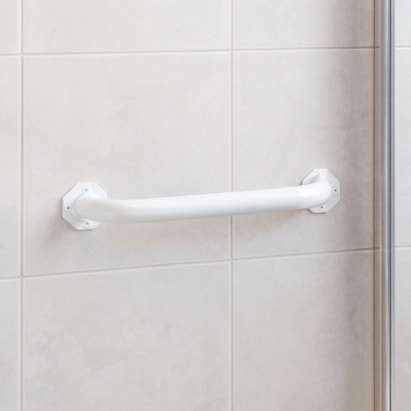 Barra de Apoio 80cm Reta Baricar Branco - 1707