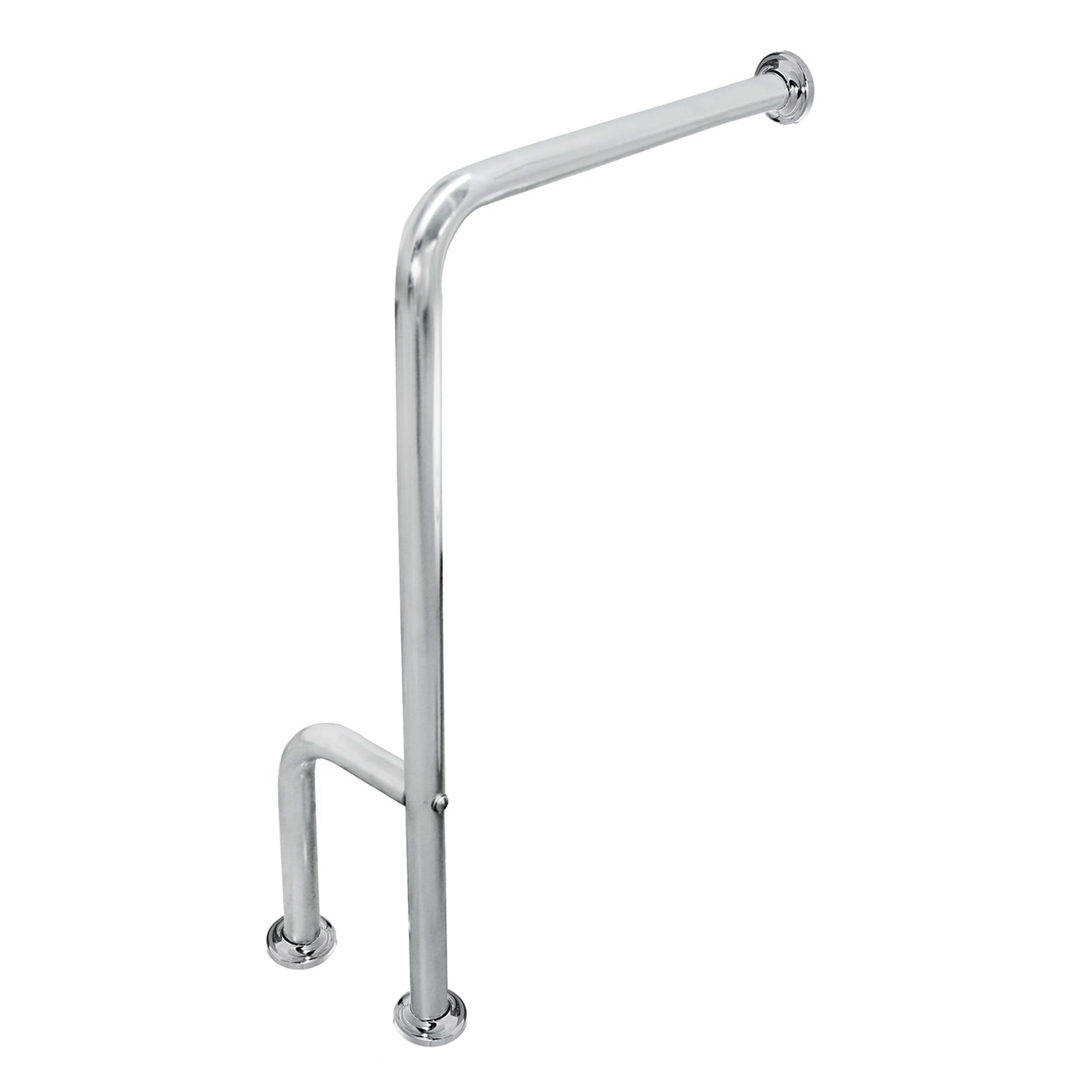 Barra de Apoio para Banheiro 80cm Sicmol Alumínio Cromado - 23753