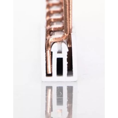 Barramento de Fase Bifásico Margirius 12 Pinos 63A 440V - 16489