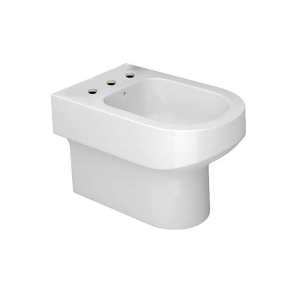 Bidê Com 3 Furos Deca Carrara Branco - B.60.17