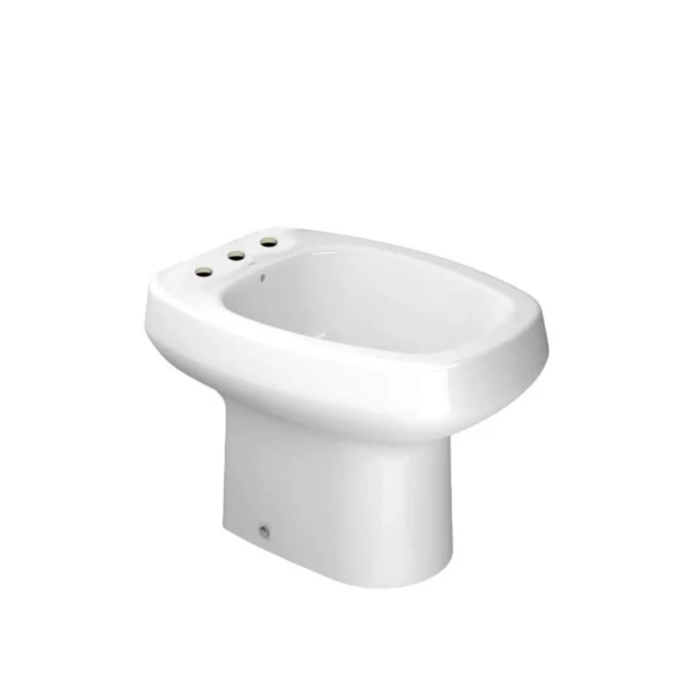 Bidê de Banheiro Deca Monte Carlo com 3 Furos Branco - B.8.17