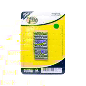 Bucha Plástica +Fix Nº6 10 Peças - VBP6