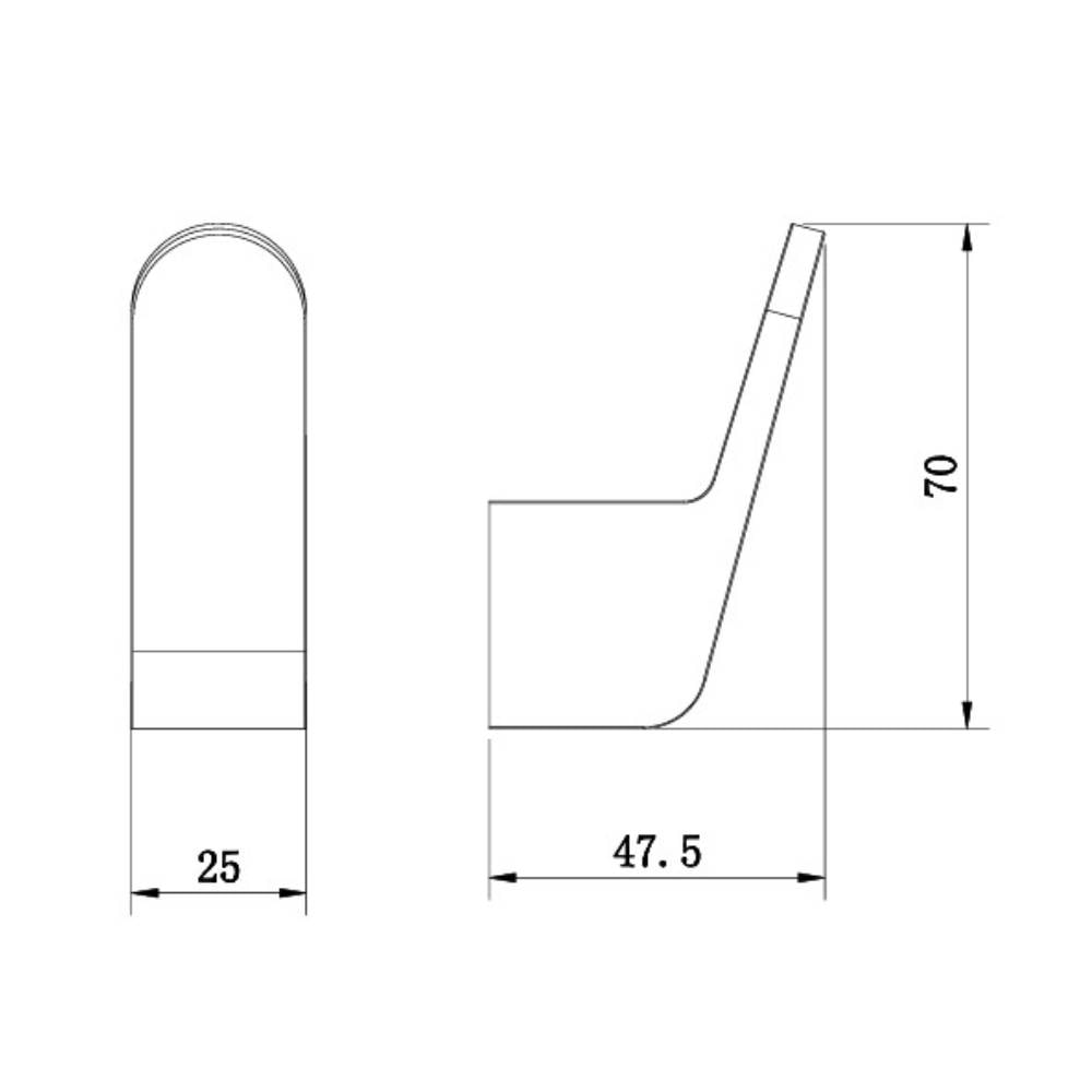 Cabide Dax Iguaçu Rose Gold - DAX-2060-IG-RG